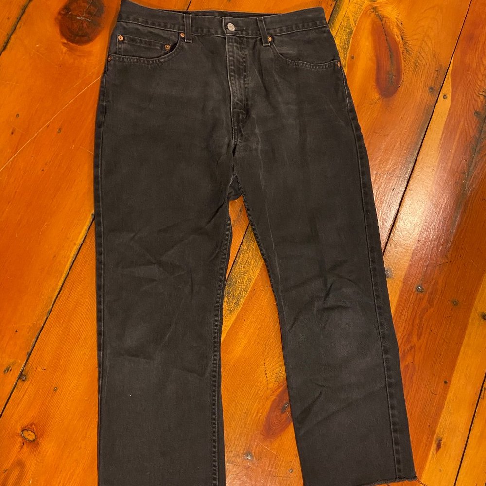 Vintage Black 505 Levi's
